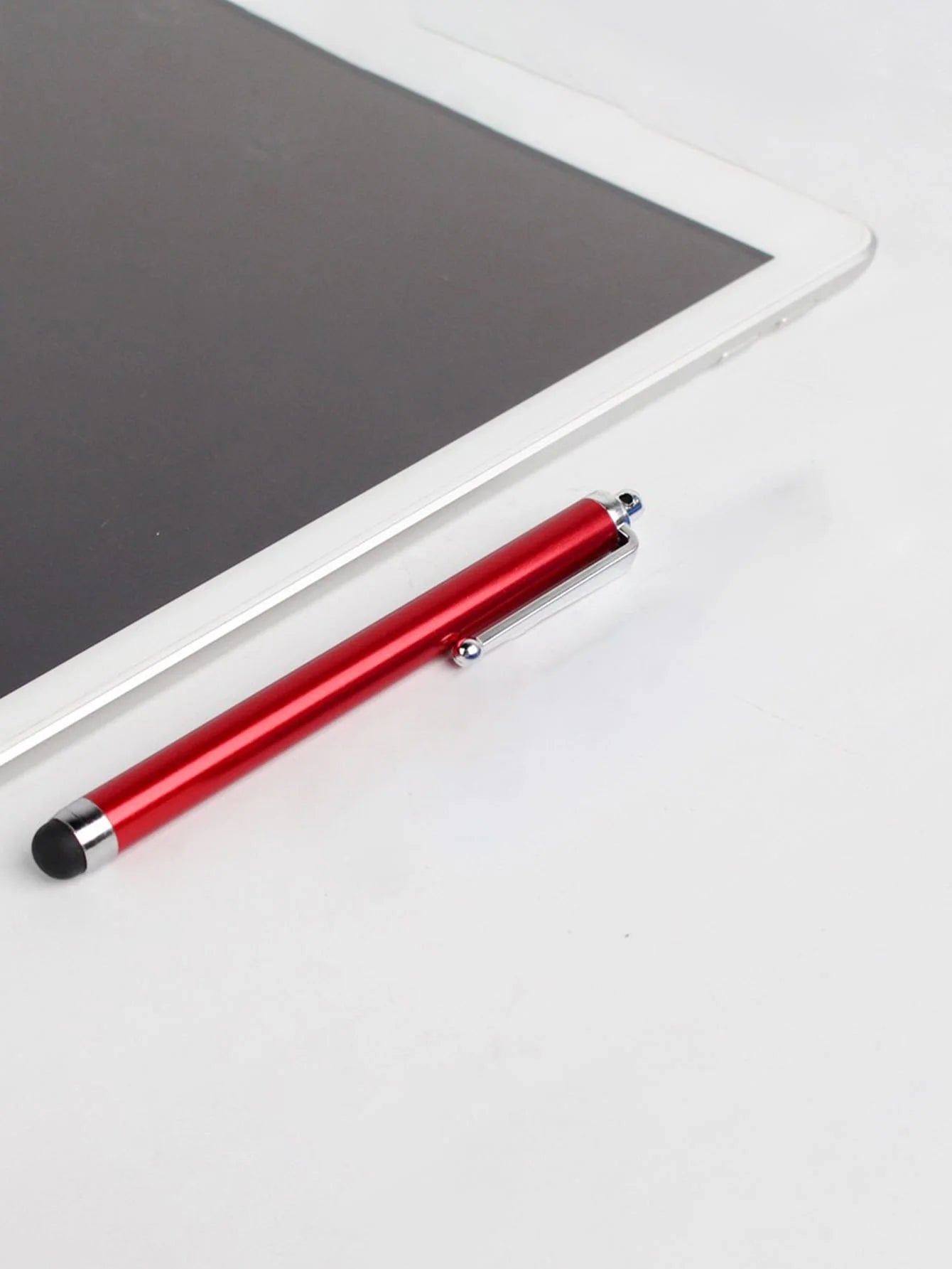 Capacitive Pen Metal Touch Handwriting Screen Universal Mobile Phones Qme Red