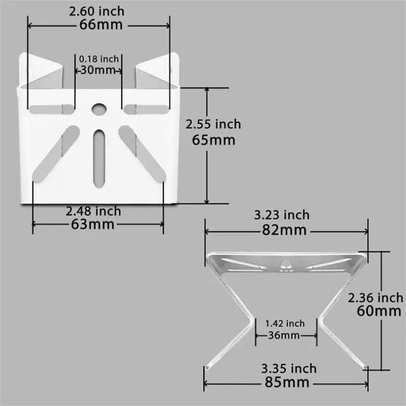 Metal Wide Angle Adapter Wall Corner Bracket Monitoring Area Up 270 Qme