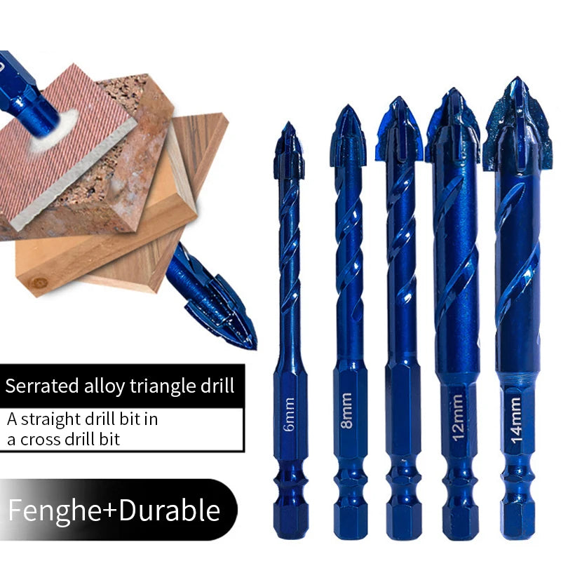 Hardness Eccentric Drill Precision Drilling 6 8 10 12 Glass Tile Qme