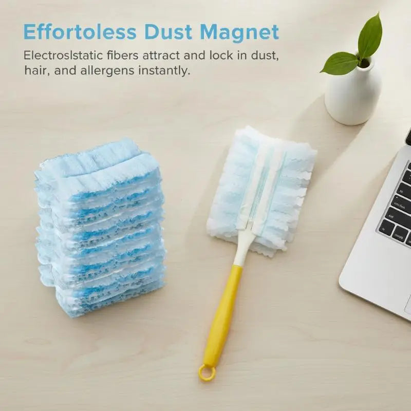 Single-Sided 360 ° Electrostatic Dust Duster Is Used For Large-Scale Cleaning Of Dust, Spider Webs, And Disposable Dust Collecto Qme