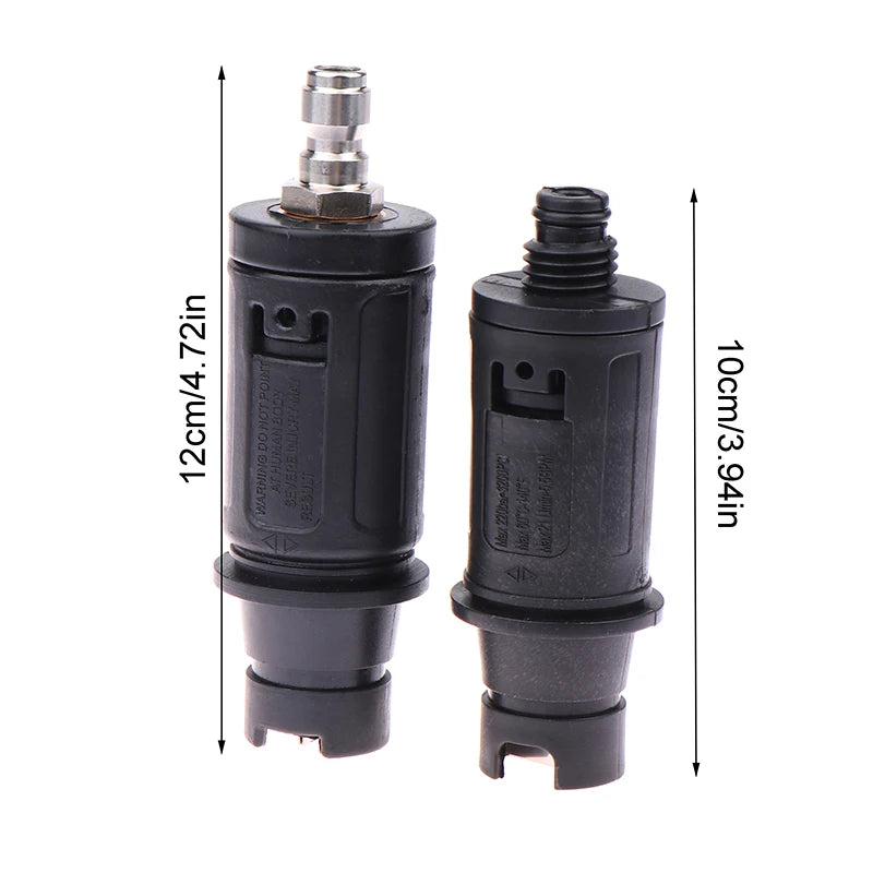 1 4 Quick Plug Connect Garden Cleaning Machine Nozzle Angle Qme