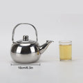 Stainless Steel Water Kettles Teapot Infuser Filter Coffee Kettle Qme M Silver