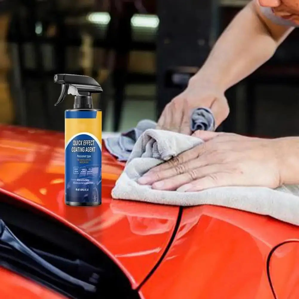 120ml Ceramic Coating Spray for Vehicles Scratch Remover Agent for Car High Protection Long-Lasting Vehicles Coating Spray Qme