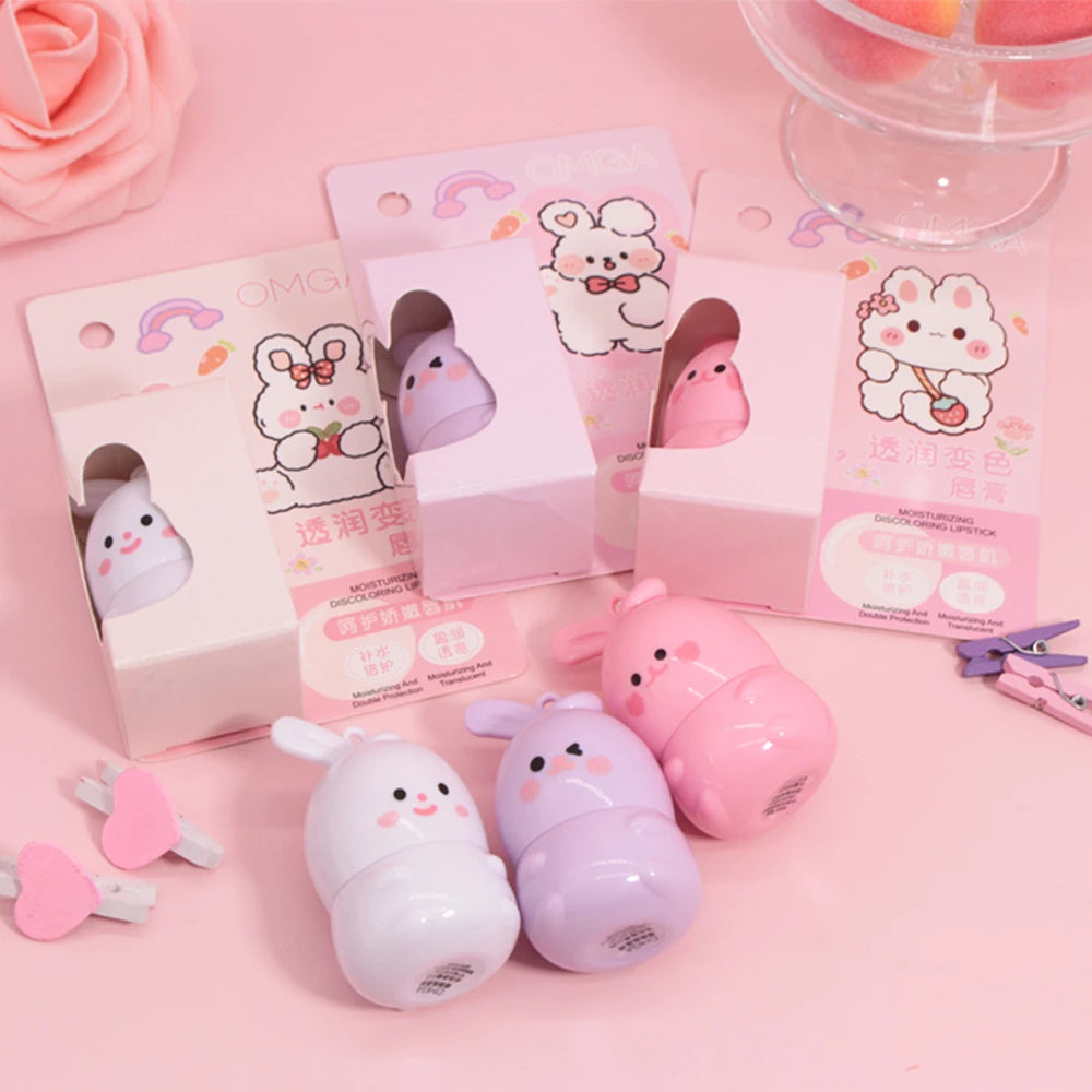 Baby Rabbit Warm Moisturizing Lipstick Long-lasting Waterproof Qme