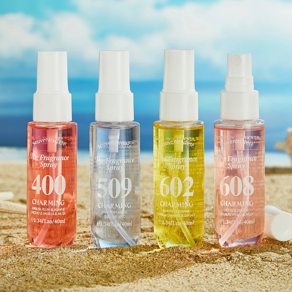 Light Fragrance Spray Flower Fruit Lasting Formula Fresh Ideal Qme 4PCS
