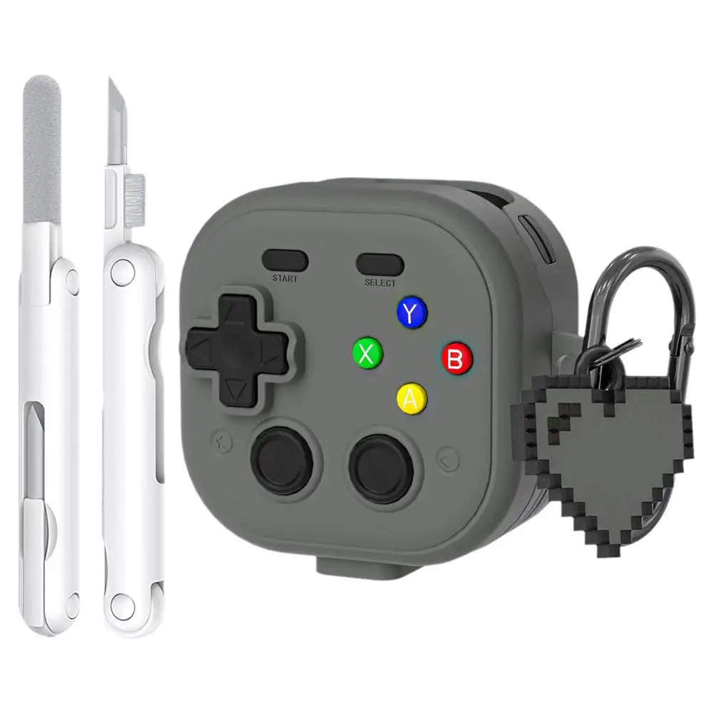 Game Case Samsung Buds4 4pro Classic Player Design 3D Button Cover Qme C