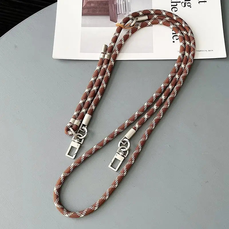 Adjustable Crossbody Lanyard Pocket 3 Neck Strap Anti-loss Shoulder Qme A4