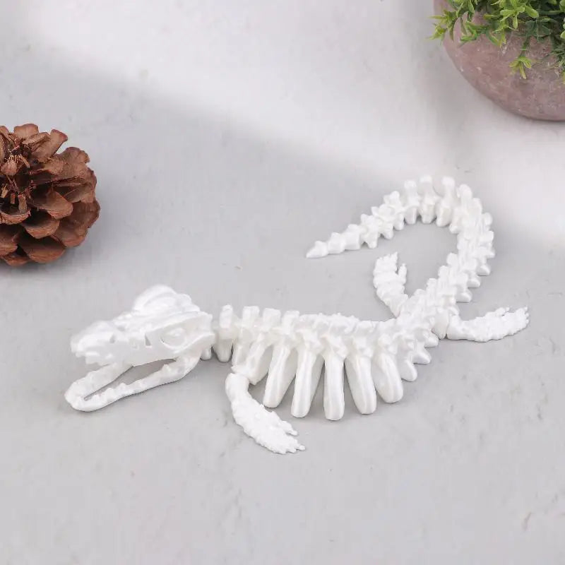 1PCS Realistic Skeleton Replica Aquarium Decoration Dinosaur Skeleton Model For Fish Tank Decoration Qme A3