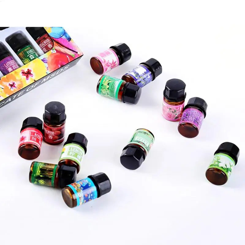 Lot Aromatherapy Aromatic Plant Water-soluble Essential Oil Qme