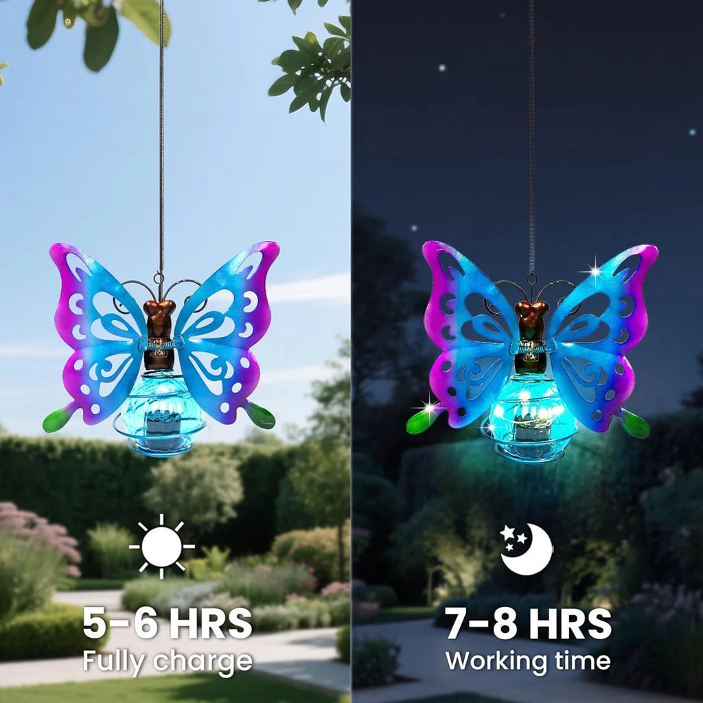 Solar Insect Lights Outdoor Suspended Insect Simulation Light Designed Specifically For Garden Decor Waterproof Outdoor Light Qme