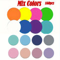 160pcs Transparent Sticky Notes, Morandi Cute Round Clear Waterproof Sticky Tabs, Translucent Book Markers Page Flags Stickers Qme 160pcs