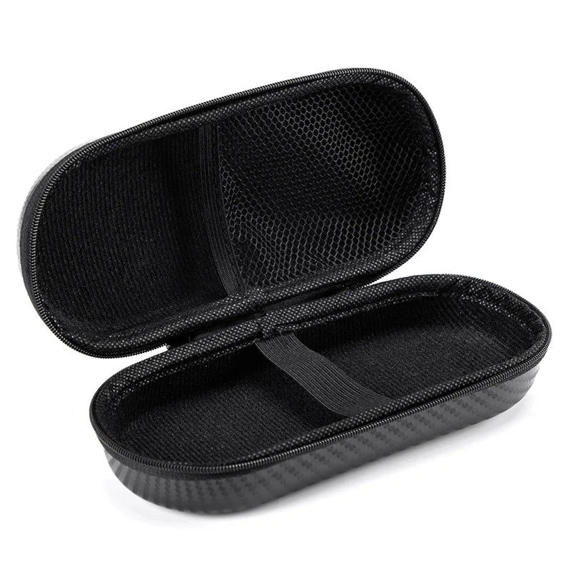 EVA Hard Shell Scratch Resistant Glasses Storage Case Portable Qme Black