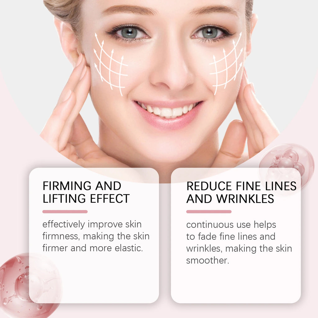 Collagen Firming Bar Anti-Wrinkle Tighten Sagging Skin Hydrating Collagen Moisturizer Face Balm Stick Watery Glow Skin Care Qme