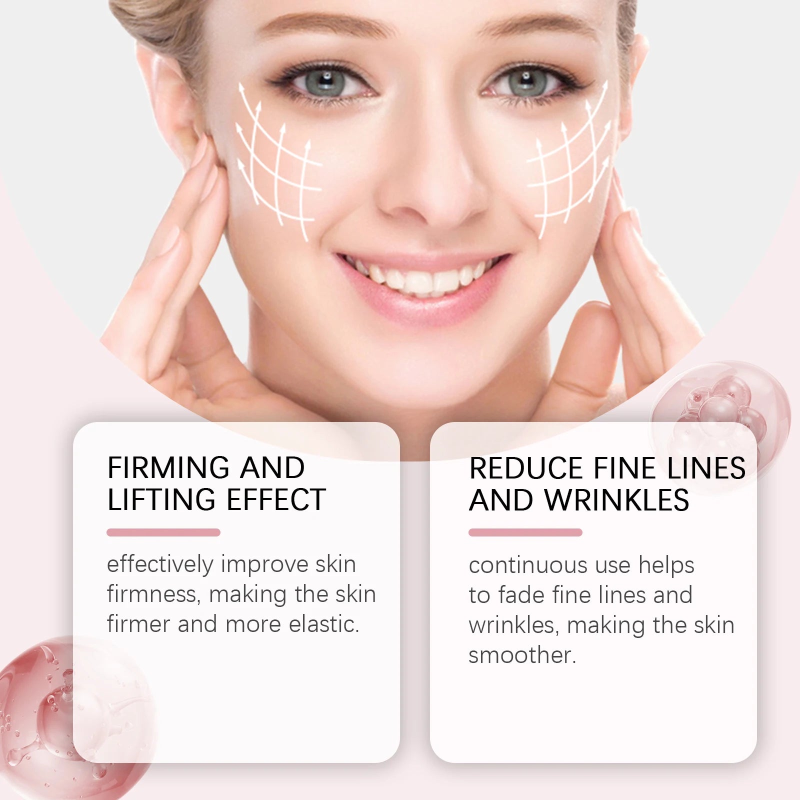 Collagen Firming Bar Anti-Wrinkle Tighten Sagging Skin Hydrating Collagen Moisturizer Face Balm Stick Watery Glow Skin Care Qme