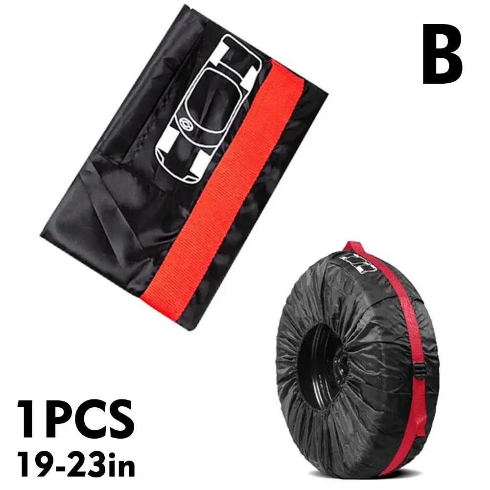 Car Spare Tire Cover Case Universal Auto Wheel Tires Storage Bags Qme B