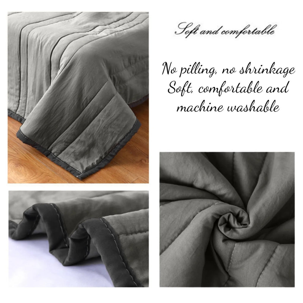Summer Cooling Blanket for Bed Flannel + Ice Fiber Thin Blankets High Quality Cool But Not Ice Throw Blanket Napp Blankets Rest Qme