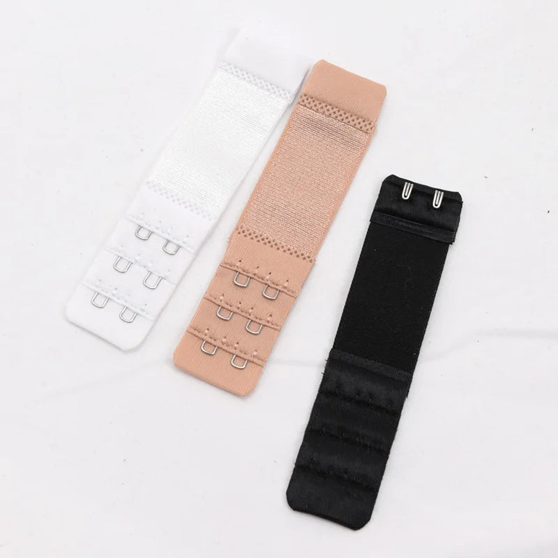 2 Hook Bra Extension Strap Extenders Women Adjustable Belt Buckle Qme