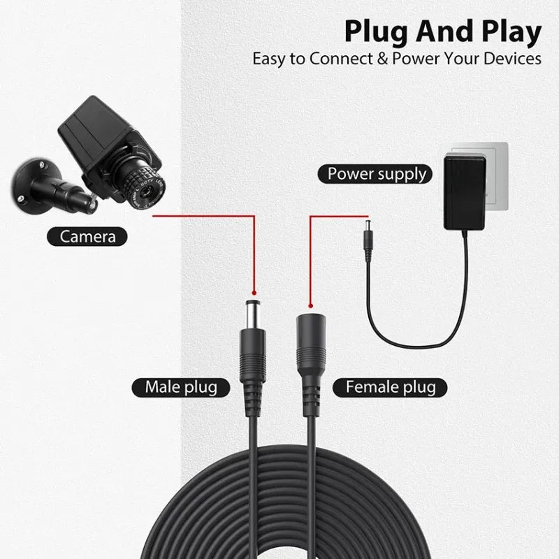Truck Reverse Camera Video Cable 4-Way Monitor Extension Line for Semi-Trailer Aviation Connector Qme