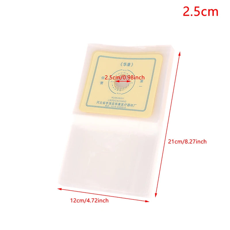 2 5 3 4 Disposable Drain Valve Colostomy Bags Adults One-piece System Qme A1