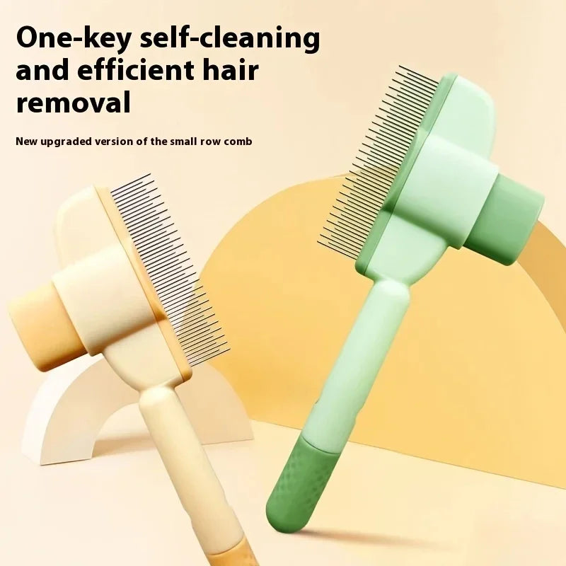 Cat Comb Knot Removal Floating Hair Artifact Long Hair Cat Comb Pet Self Cleaning Comb Row Comb Dog Comb Special Qme