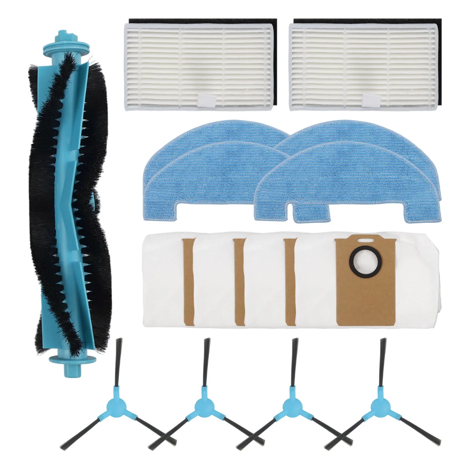 For Ultenic For T20 Pro For Honor S3 R3 Robot Vacuum Cleaner Replacement Main Brush Mop Cloth Filter Dust Bag Side Brush Kit Qme A