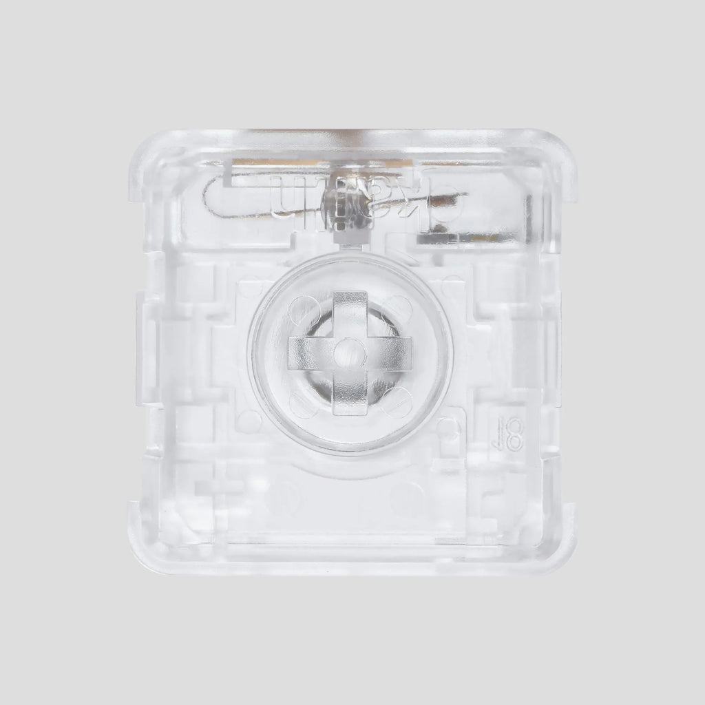 Haute42 Kailh Custom Low Profile Crystal Switch 3Pin 43g Linear Switch for Low Profile Switches Keyboard HITBOX Keyboards Switch Qme