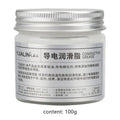 Electric Conductive Grease Conductive Gel & Lubrication 100g Grease For Low Resistance Value For Household Appliances & Power Qme 100g