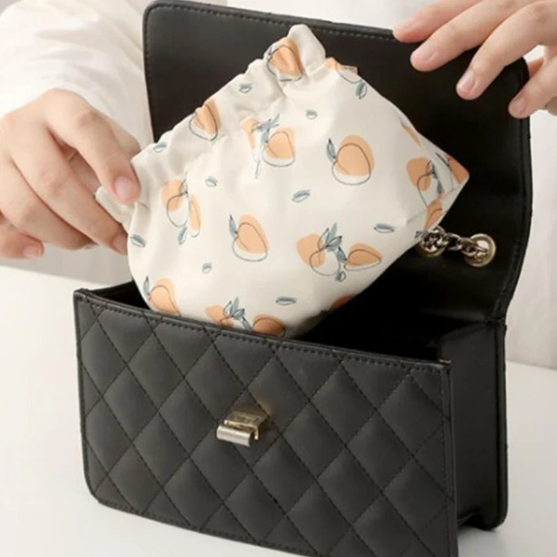 Napkin Towel Cosmetics Cotton Coin Purse Organizer Sanitary Storage Qme