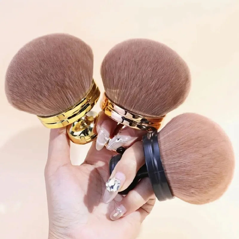 Makeup Brush Face Blush Large Head Powder Mushroom Multi Functional Qme