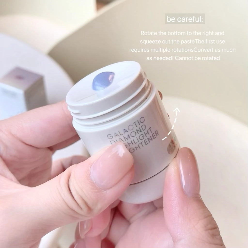 SHAQINUO Galaxy Star Diamond Highlighting Liquid Watery Radiance Qme