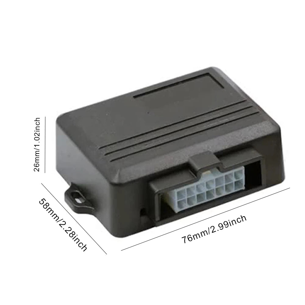 Auto Starter Module with Remote Control Anti-theft Remote Start Pre-heating Car Alarm Start Stop Pre-cooling 12V Car Accessories Qme