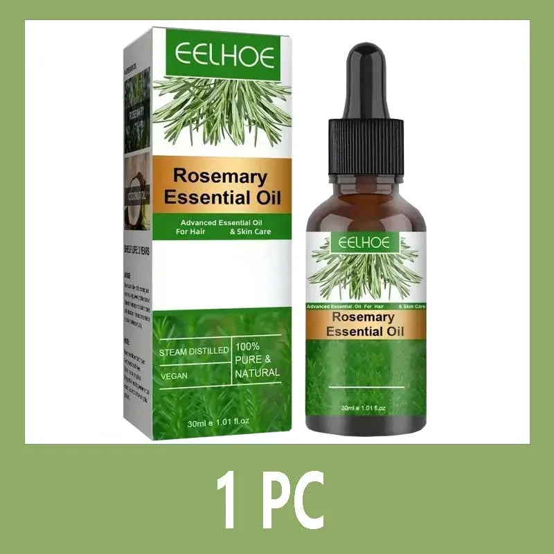 Natural Rosemary Hair Growth Essential Oil Strengthening Nourishing Moisturing Softening Luster Shiny Hair Care Healthy Qme 1PC