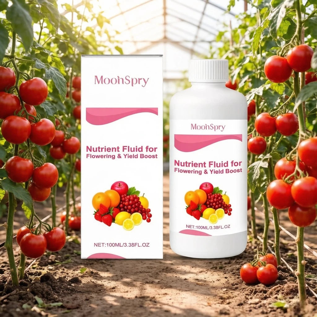 Tomato and Flower Nutrient Solution, Gardening Flower Fertilizer, Promotes Flowering, Planting Nutrient Solution Qme L