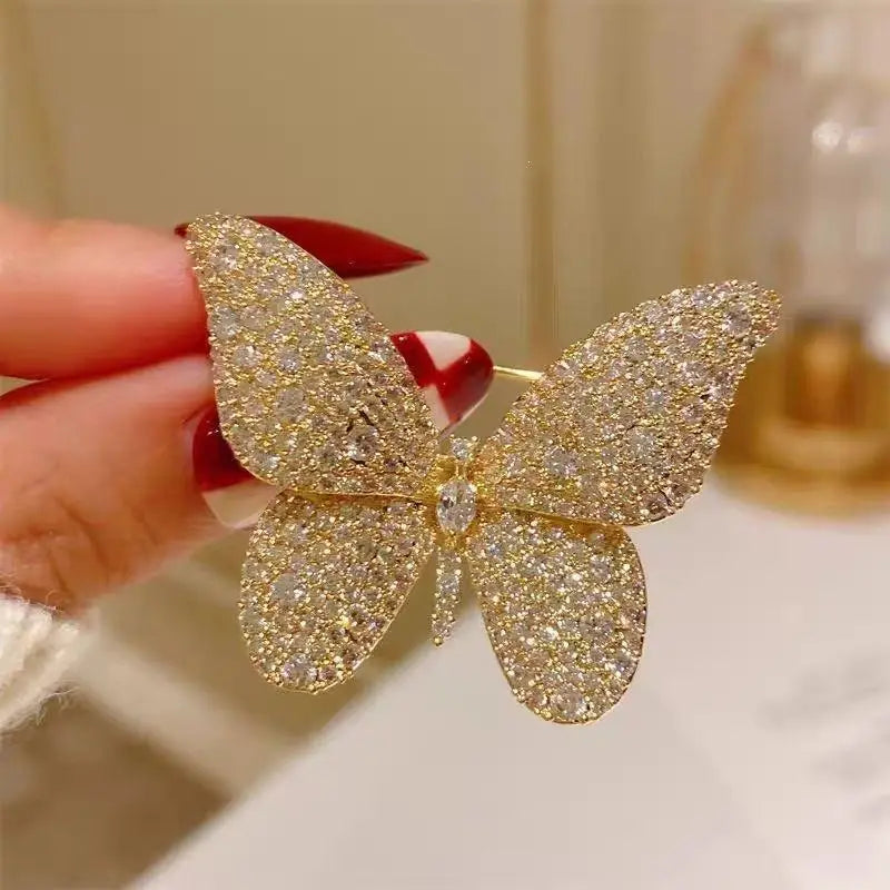 Jellyfish Butterfly Brooch for Women & Unisex - Cute Life Animal Pin, Trendy Office Birthday Party Friend Gift Jewelry Qme style 11