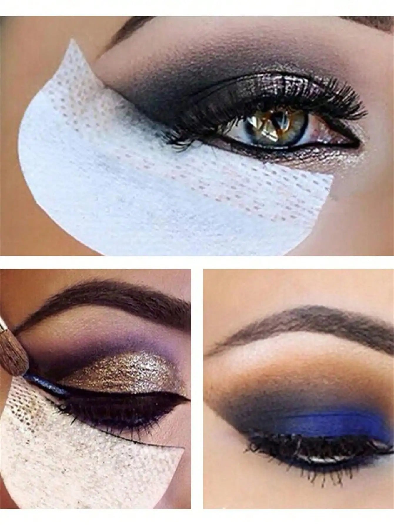 Eye Shadow Protection Stickers Eyeliner Breathable Makeup Tools Covers Qme