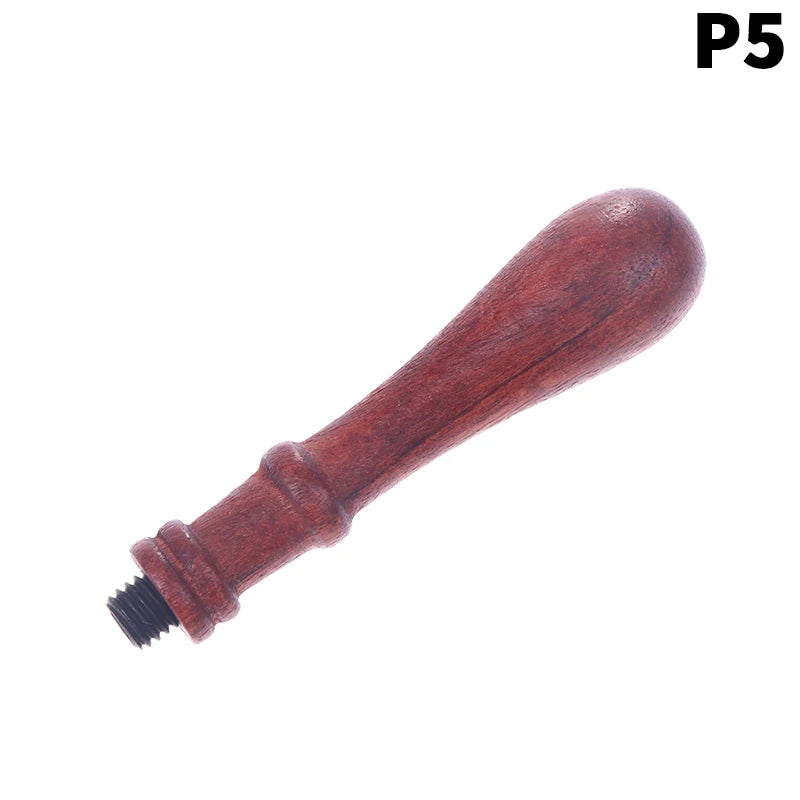 Wood Handle Wax Seal Stamp Accessories Portable Mini Diy Tool Retro Qme 05