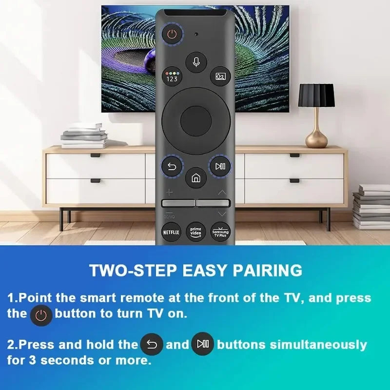 BN59-01330A BN59-01329A Replacement Voice Remote Control for Samsung TV LED QLED UHD SUHD HDR LCD HDTV 4K 8K 3D Curved Smart TVs Qme