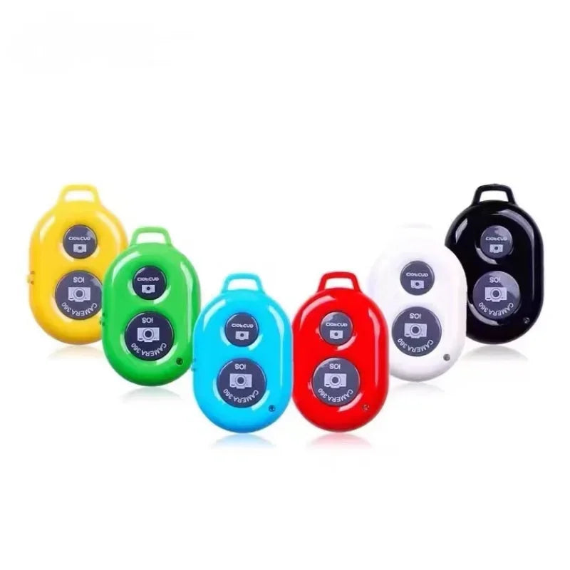10pcs Mini Bluetooth Remote Control Universal Remote Control Selfie Stick Bluetooth Camera Controller One Click Wireless Selfie Qme
