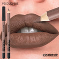Matte Lipliner Second Back Lip Contour Plump Charming Lips Non Drying Qme 09