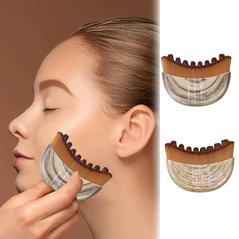 Portable Lymphatic Drainage Face Brush Multi-function Tool Facial Qme