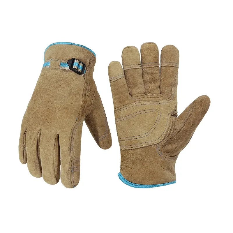 1PCS Women's Winter Deer Leather Gloves 2026 H9448 Durable Warm for Overseas Warehouse Qme