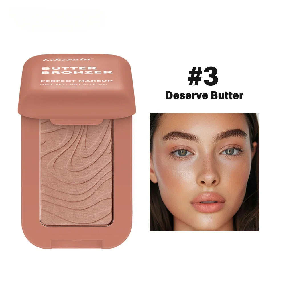 Butter Bronzer Cream Women Waterproof Genteel Girl Nude Makeup Silky Qme