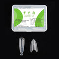 Sandwich Dual Nail Forms Quick Extensions-dual T-shaped Ellipse Qme ellipse Green