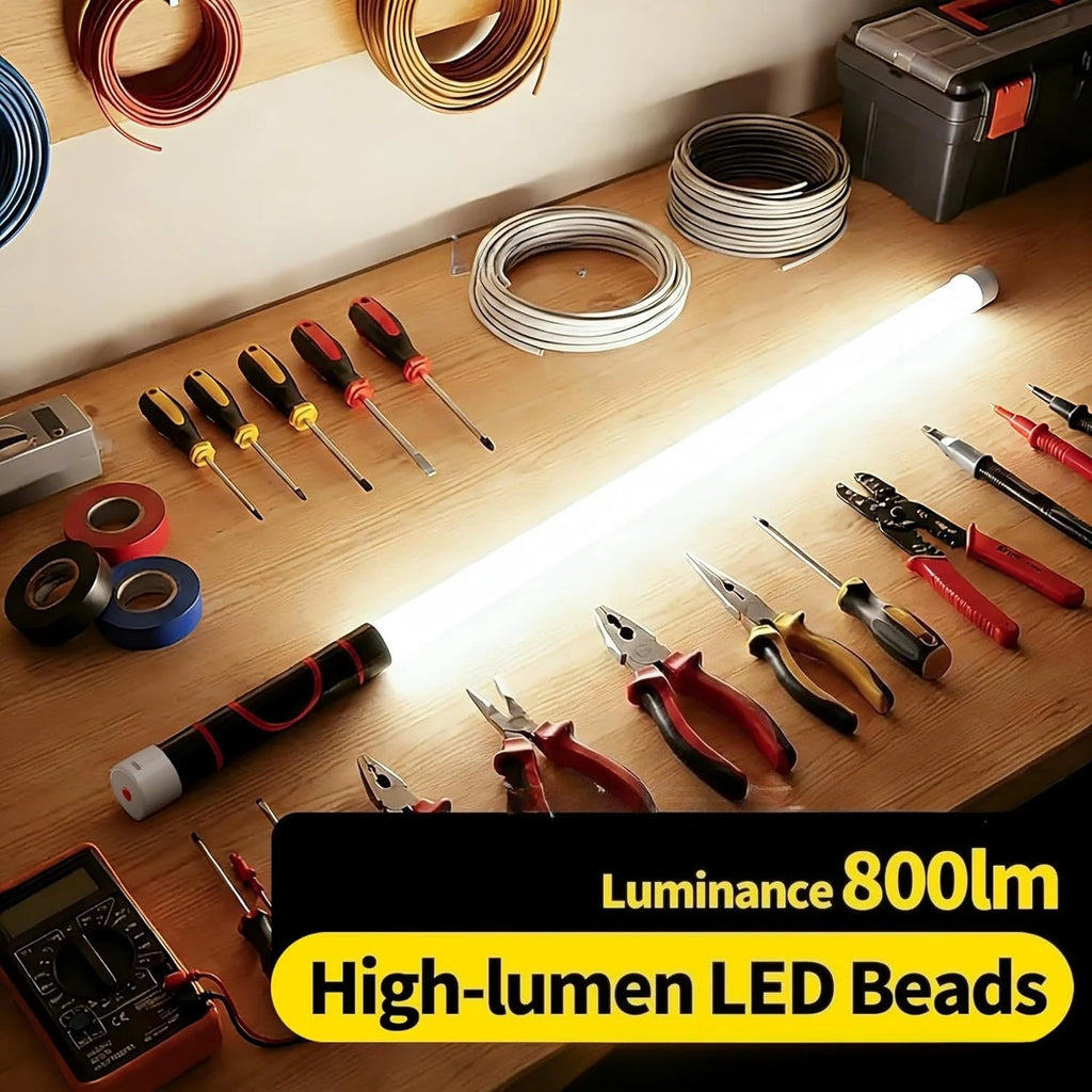 Portable Flexible LED Work Light Bendable Flashlight Outdoor Qme
