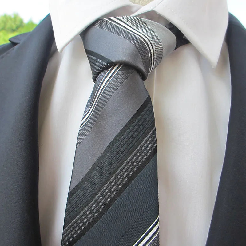 100 Silk Brown Red Gradient Patterned Neat Tie Men's Formal Business Qme RT12