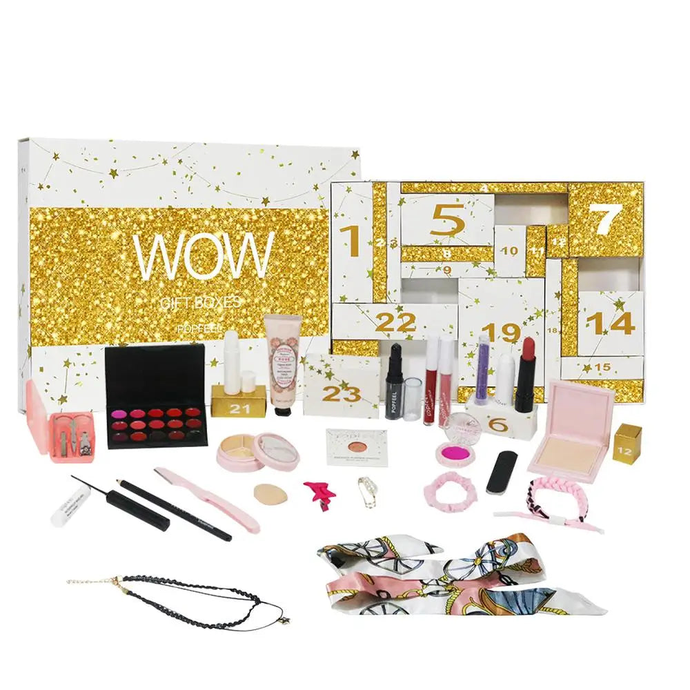 24 Days Beauty Advent Calendar Makeup Christmas Countdown Make Up Qme 01 CN