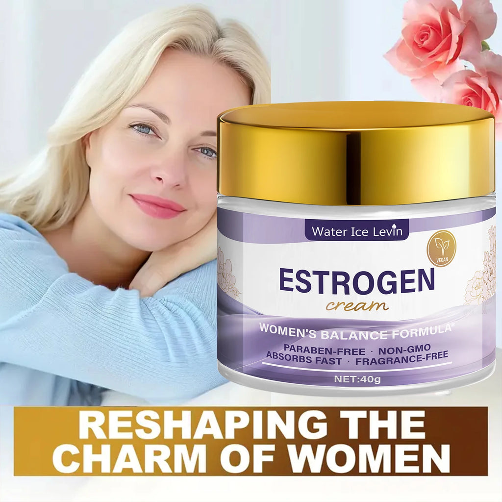 Estrogen Cream with Bee Venom & Vitamin E - Moisturizing & Nourishing Formula for Softer, Confident Skin Qme