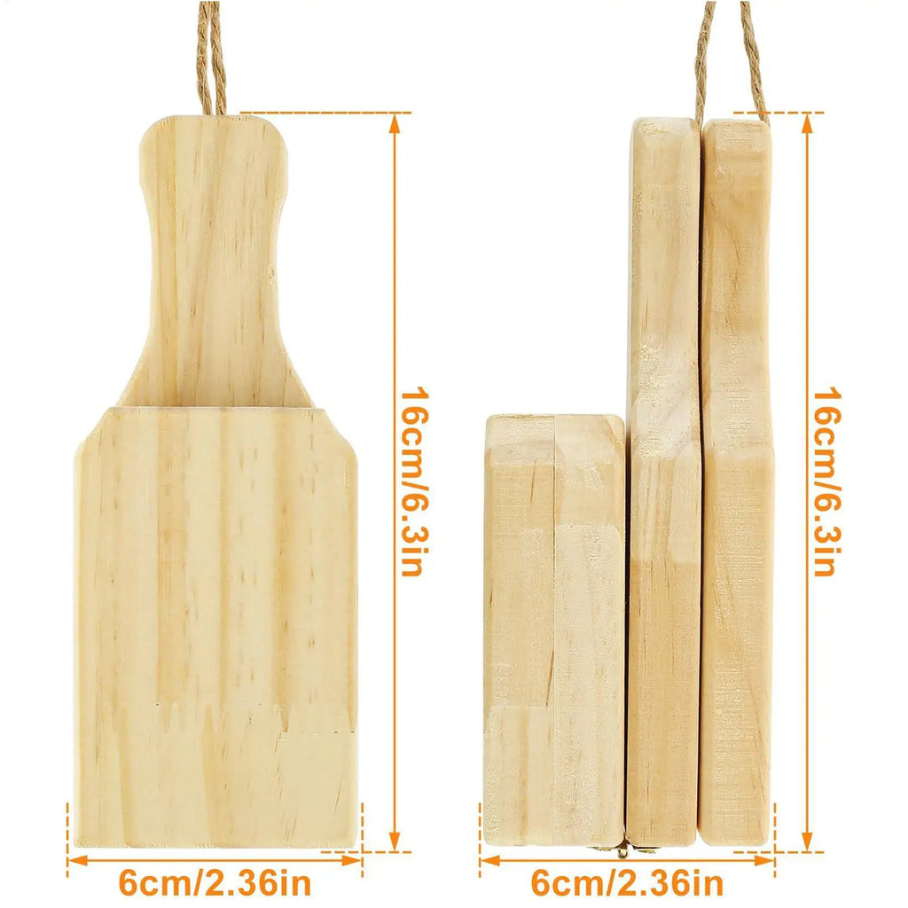 Plantain Press Wooden Fried Banana Smasher Masher Kitchen Tool Home Qme