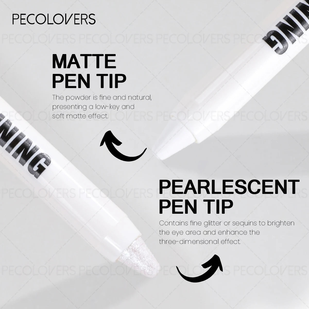 Pearl Shimmer Eyeshadow Pencil Chunky Glitter Sunset Gold Brown Qme