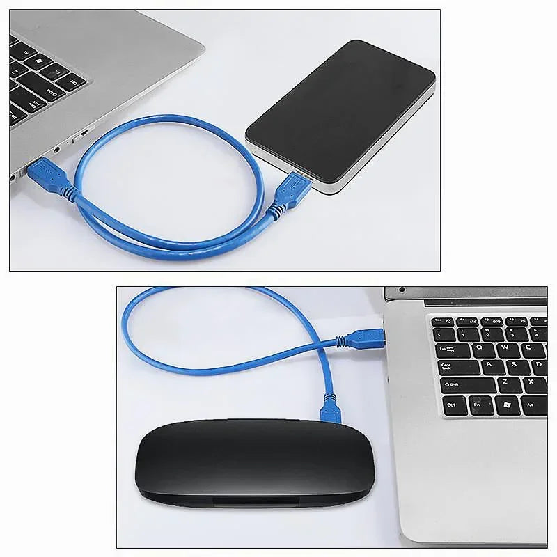USB 3.0 Data Cable High Speed A Male To 0.6 M AM/AM Extension Qme